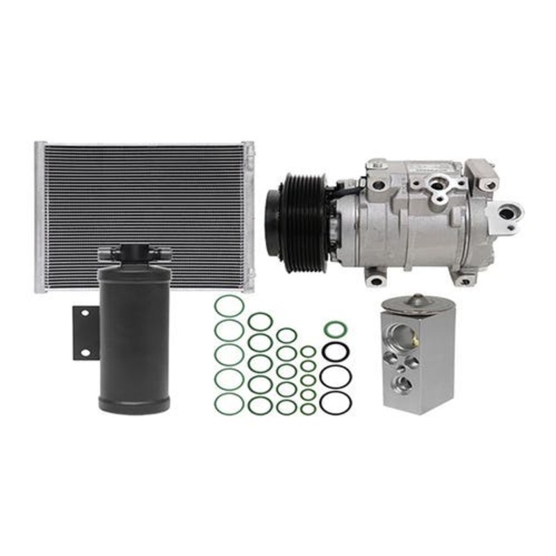 Air Conditioning Kit with Condenser fits John Deere 5100R 5115R 5125R RE284680 SJ30188 AL204865 AL220728 AL160578 RE283957 RE174764 AL219020