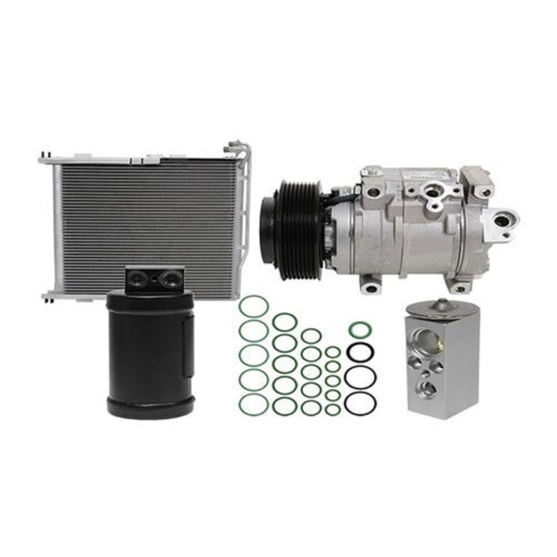 Air Conditioning Kit with Condenser fits John Deere 6105M 6115M 6125M 6150M 6170M RE284680 AL204865 AL220728 AL160578 RE283957 RE174764 AL219020