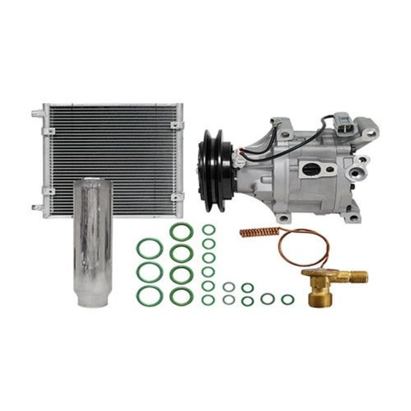 Air Conditioning Kit with Condenser fits Kubota B3030 6A671-97114 6A671-97110 T2055-72220 T2055-72230 T1065-72170