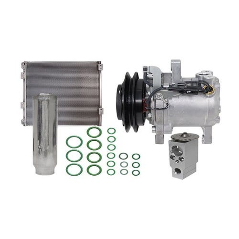 Air Conditioning Kit with Condenser fits Kubota L3240 L3540 L3940 L4240 L4740 L5240 L5740 RD451-93900 T1275-72170 3A851-72170 3P999-00230 3F999-01740