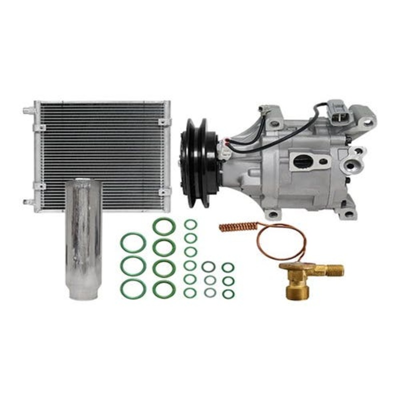 Air Conditioning Kit with Condenser fits Kubota L3430 L4330 L4630 L5030 6A671-97114 6A671-97110 T2055-72220 T1065-72170 3P999-00230