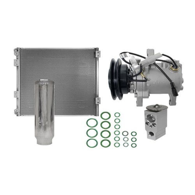 Air Conditioning Kit with Condenser fits Kubota L5460 3C581-97590 3C581-50060 T1275-72220 T2055-72230 T1275-72170 3A851-72170