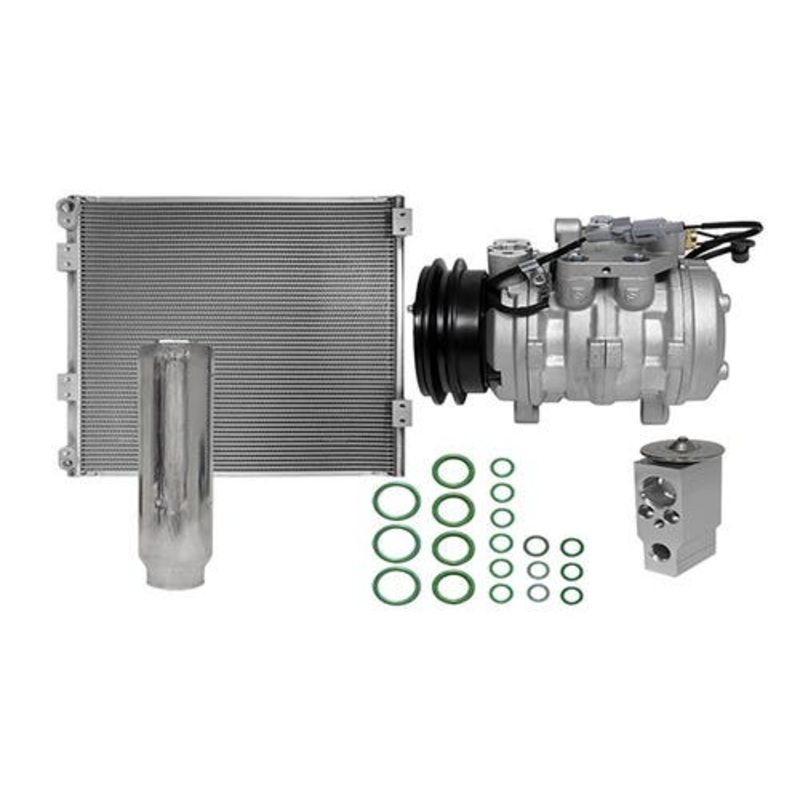 Air Conditioning Kit with Condenser fits Kubota L5460 3C581-97590 T1275-72220 T1275-72230 T1275-72170 3A851-72230