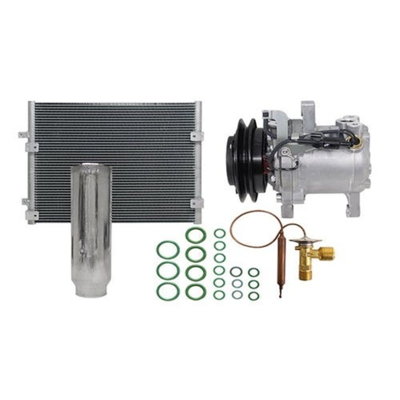 Air Conditioning Kit with Condenser fits Kubota M100 M110 3C581-97590 3P200-50040 3P999-00230 3F999-01740 33770-96121
