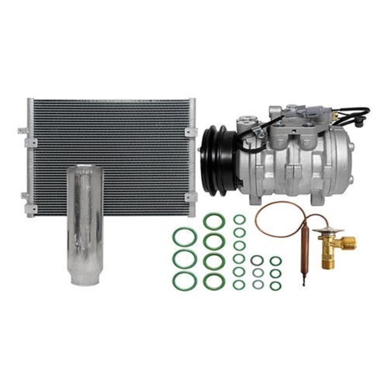 Air Conditioning Kit with Condenser fits Kubota M110 3C851-97590 3P200-50040 3P999-00230 3F999-01740 33770-96121