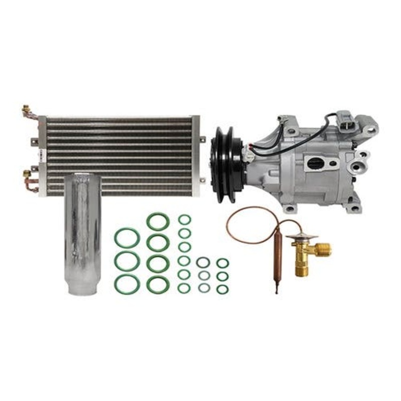 Air Conditioning Kit with Condenser fits Kubota M110 M120 6A671-97114 6A671-97110 33770-50042 3P999-00230 3F999-01740 33770-96121