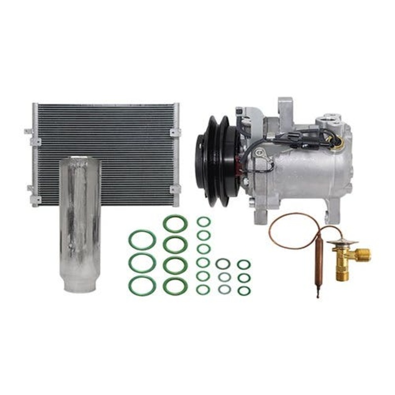 Air Conditioning Kit with Condenser fits Kubota M110 RD451-93900 3P200-50040 33770-96121 3P999-00230 3F999-01740