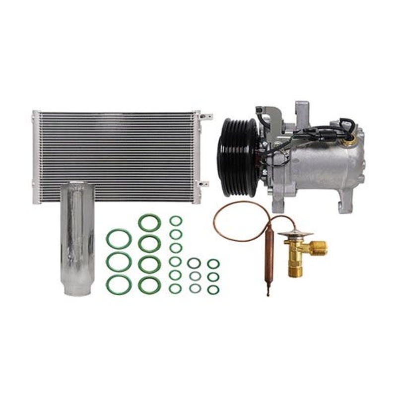 Air Conditioning Kit with Condenser fits Kubota M126 M135 3P999-00620 3P300-50040 3P999-00230 3F999-01740 33770-96121