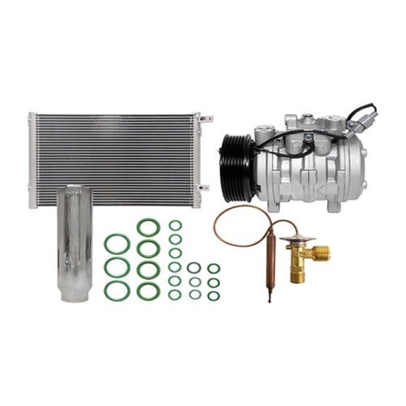 Air Conditioning Kit with Condenser fits Kubota M135 3P999-00620 3P300-50040 3P999-00230 3F999-01740 33770-96121