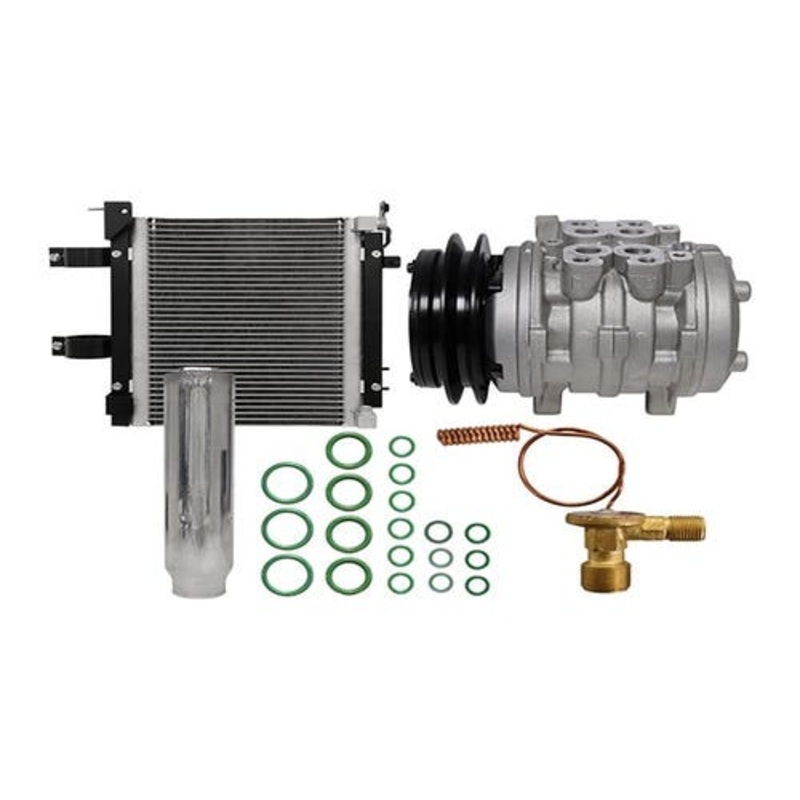 Air Conditioning Kit with Condenser fits Kubota M4900 M5700 M6800 M8200 M9000 T0070-87290 3G710-50040 3P999-00230 3F999-01740 T1065-72170