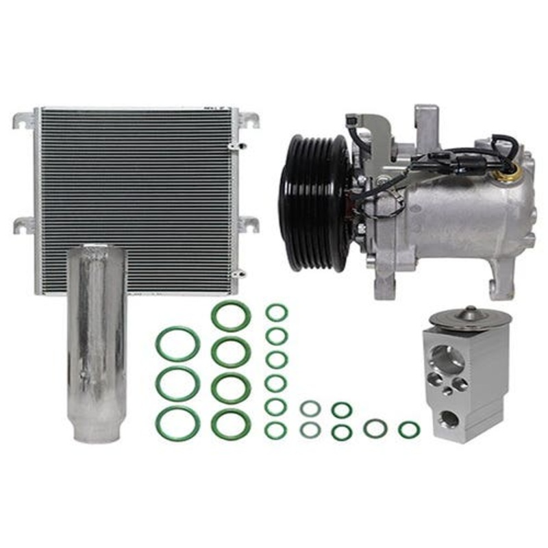Air Conditioning Kit with Condenser fits Kubota M6-131 M6-141 M126 M135 3P999-00620 3Y205-50040 T1275-72170 3A851-72170 3P999-00230 3F999-01740