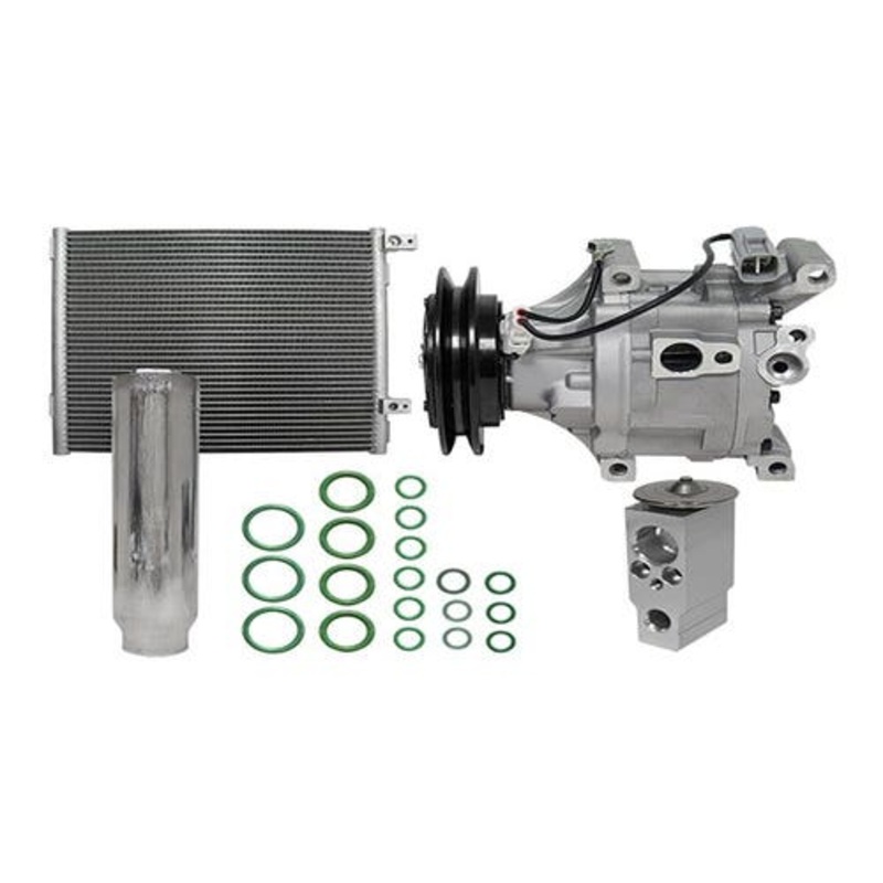 Air Conditioning Kit with Condenser fits Kubota M95 M105 M4900 M5700 M6800 M8200 M9000 6A671-97114 3P999-00230 3F999-01740 T1275-72170 3A851-27170