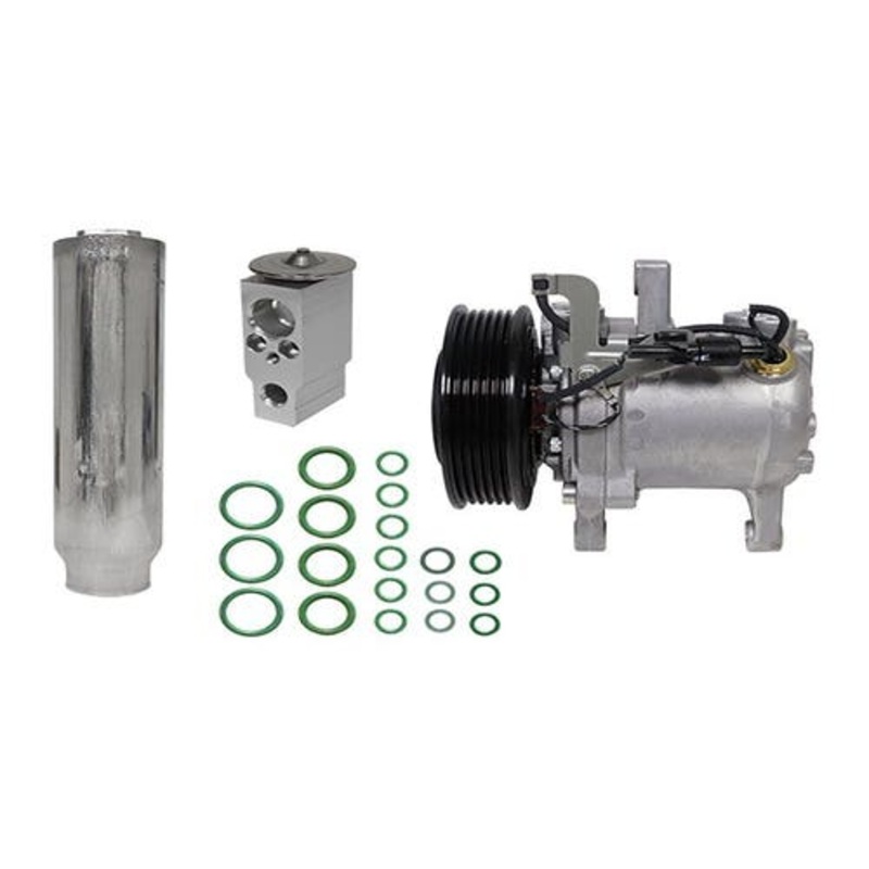 Air Conditioning Kit with Denso Compressor fits Kubota M7-131 M7-151 M7-171 3P999-00620 3P999-00230 3F999-01740 T1275-72170 3A851-72170