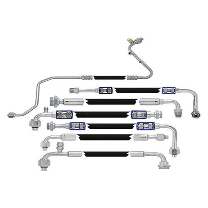 Complete Air Conditioning Hose Kit fits Case IH MXM120 MXM130 MXM140 MXM155