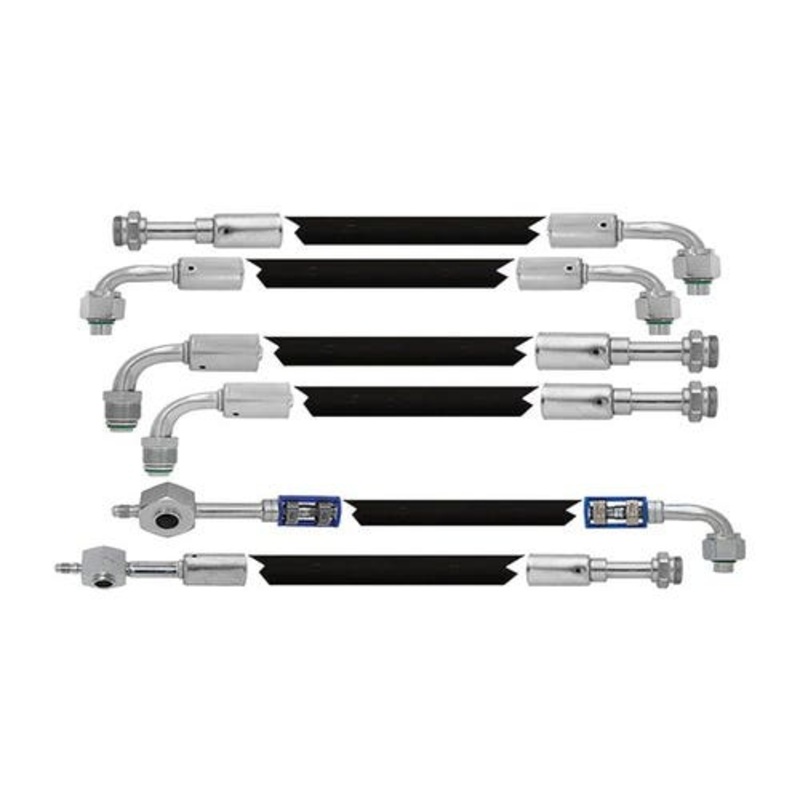 Complete Hose Kit - 6 Hoses fits Massey Ferguson 3670 3680 3690