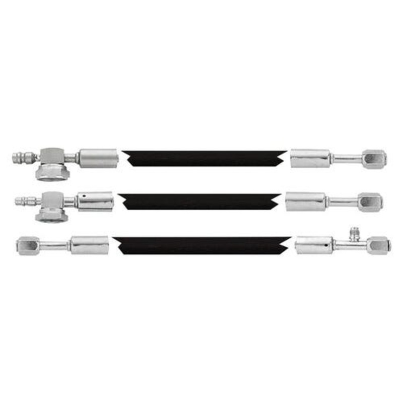 Complete R134a Hose Kit - 3 Hoses fits International Hydro 100 766 966 1066 1466 1468 1566 1568