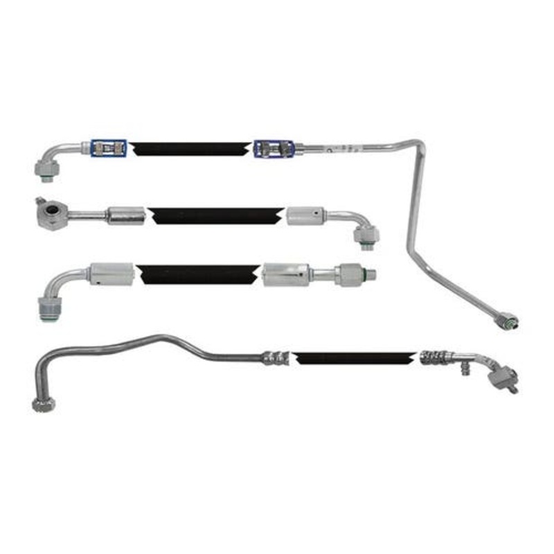 Hose Kit - 4 Hoses Cab Forward fits Allis Chalmers 6060 6070 6080