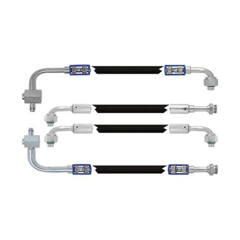 Hose Kit - 4 Hoses Cab Forward fits Massey Ferguson 2640 3505 3525 3545