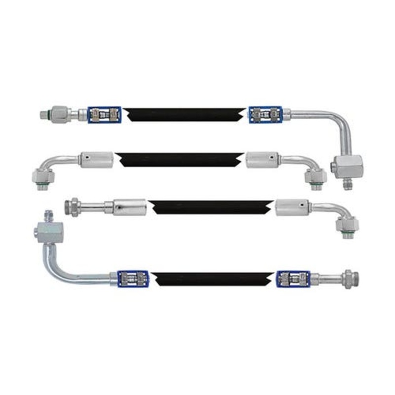 Hose Kit - 4 Hoses Cab Forward fits Massey Ferguson 2745 2775 2805