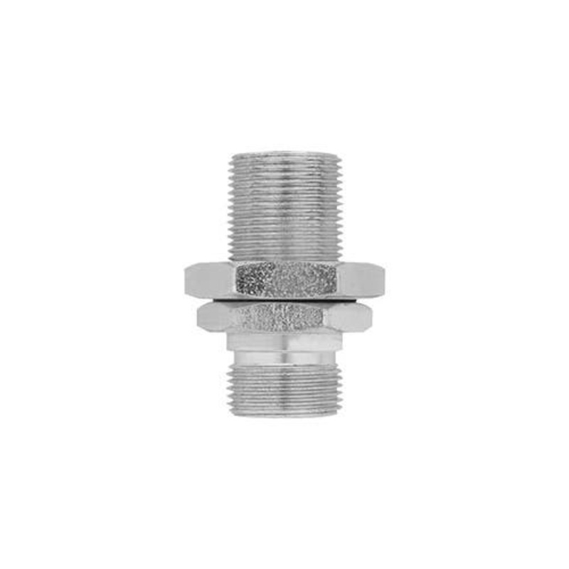 Bulkhead Fitting Male Steel No. 10 fits Deutz DX3.30 DX3.50 6250 6260 6275 70276752