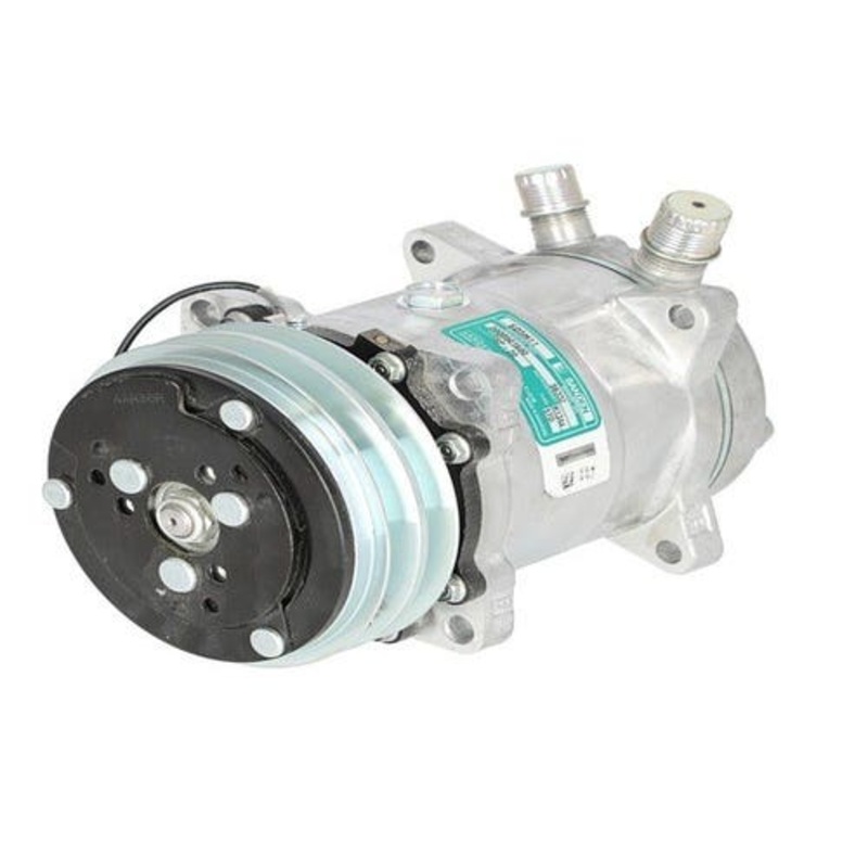 Air Conditioning Compressor - 12V OE Sanden SD5H11 fits New Holland TN55D TN65D TN65F TN70D TN75D TN75F TN80F TN90F TN95F 5811103 fits Case IH 5176185