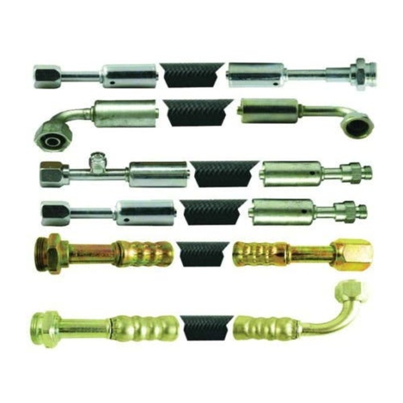 Air Conditioning Hose Line Kit fits Case 1896 2096 A145911 A176354 A177247 A181015 A145898 fits Case IH 1896 2096 F66224 F66225