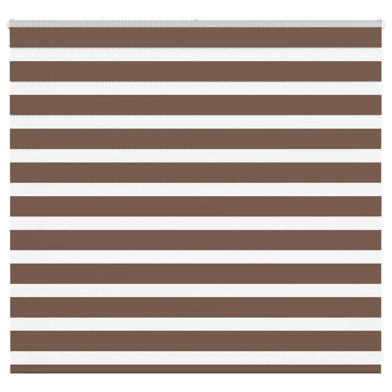 Store zbre marron 160x100cm largeur du tissu 155,9cm polyester